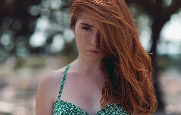 Look, girl, portrait