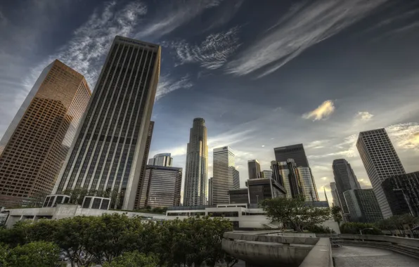 California, CA, Los Angeles, usa, Los Angeles, buildings, downtown