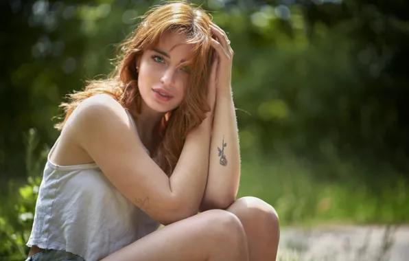Picture look, girl, face, hair, cutie, Martin Fuhrmann