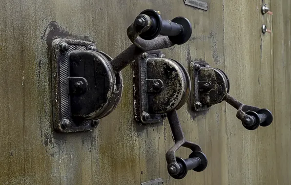 Macro, background, handle