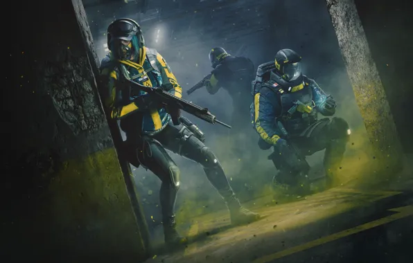 Weapons, The game, screenshot, Tom Clancy's Rainbow, Tom Clancy's Rainbow Six Extraction, E3 2021