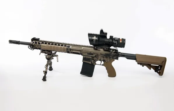 Weapons, background, 7.62mm, Sharpshooter Assault Rifle, L129A1