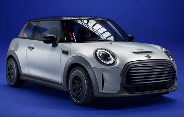 Design, the concept, blue background, exterior, Mini, Mini Strip Concept