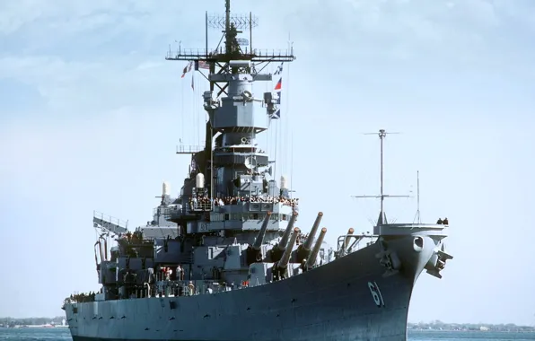 Ship of the line, US NAVY, USS Iowa, BB-61