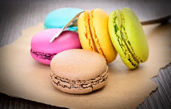 Cookies, colorful, sweets, cookies, macaron, macaron