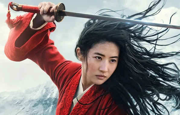 Poster, Mulan, Vicki Zhao, Vicki Zhao, Yifei Liu