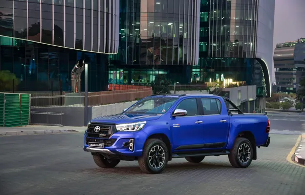 Picture auto, the city, photo, Toyota, Hilux, 2019