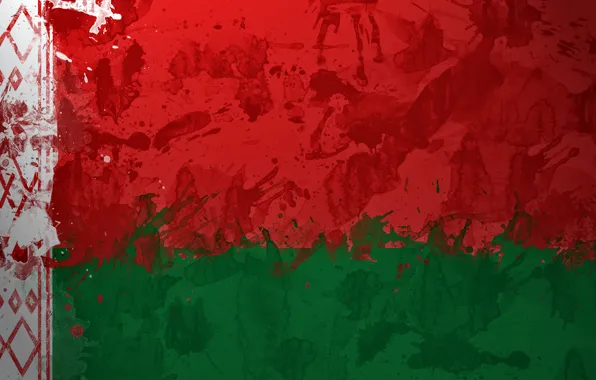 Flag, flag, Belarus, Belorussia