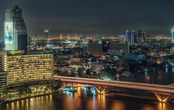 The city, Thailand, Bangkok
