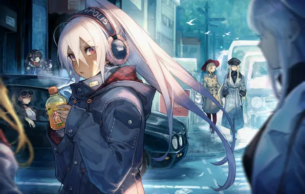 Enterprise, Minneapolis, Bismarck, Cleveland, Hood, And Hai, Jean Bart, Ping Hai