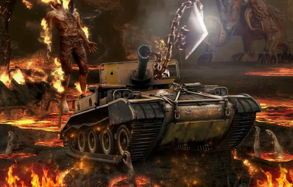 Game, weapons, tank, game, weapon, Mortal Kombat, world of tanks, Scorpion
