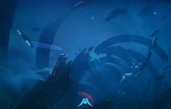 Stars, station, ring, ruins, strategy, mother, mothership, coooper
