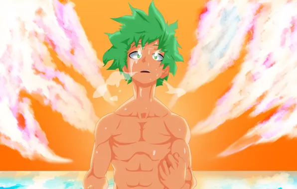Anime, boy, hero, manga, strong, yuusha, japonese, Boku no Hero Academy