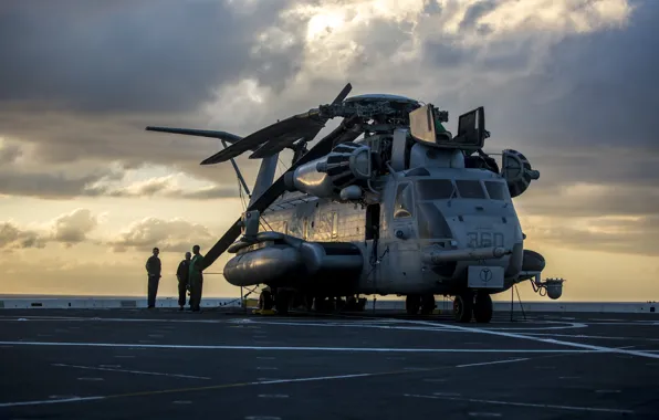 Helicopter, US Marine Corps, CH-53E Super Stallion