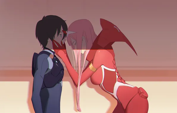 Romance, two, Darling In The Frankxx, Cute in France