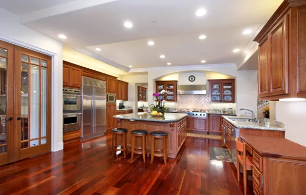 Furniture, interior, kitchen, interior, headsets, kitchen, furniture