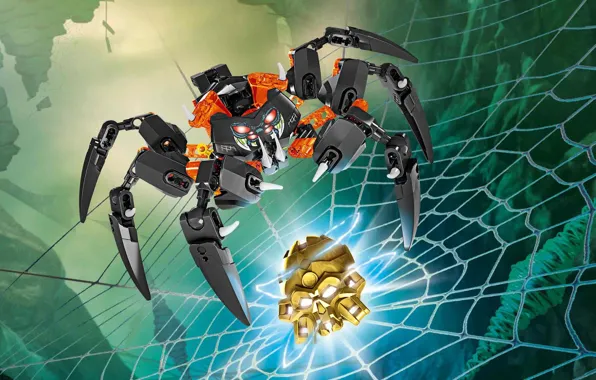 Download wallpaper LEGO, LEGO, Lord of the skull spiders, Bionicle ...