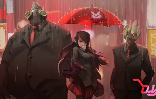 Picture the game, art, characters, Overwatch
