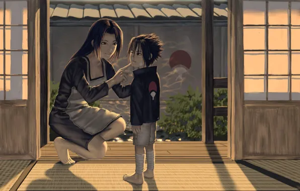 Picture child, the Uchiha clan, Uchiha Sasuke