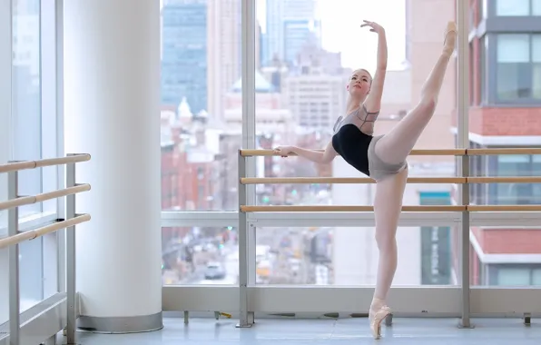 Picture girl, pose, ballerina