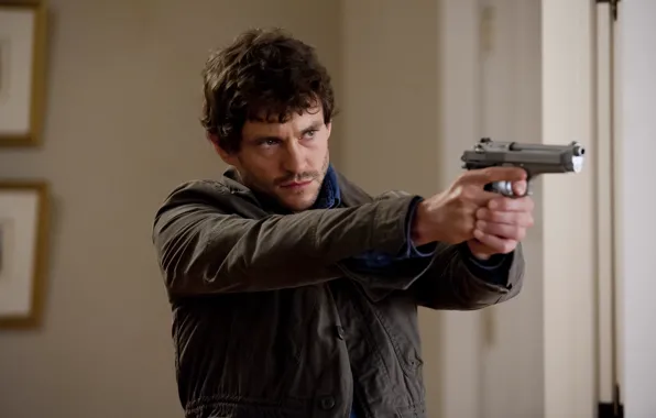 Gun, actor, the series, character, Hannibal, Hannibal, Will Graham, Hugh Densi