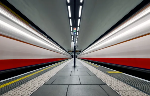 Picture metro, England, London, station, Clapham Common