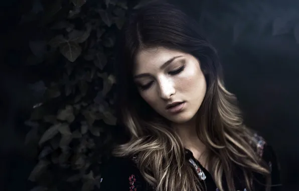 Picture girl, portrait, Marina