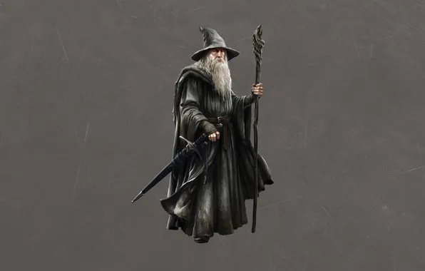 Picture the dark background, The Lord of the rings, The Lord of the Rings, Gandalf, Gandalf, …