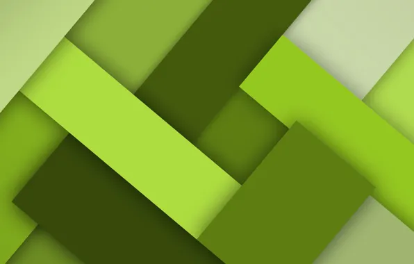 Picture green, colors, pattern, squares
