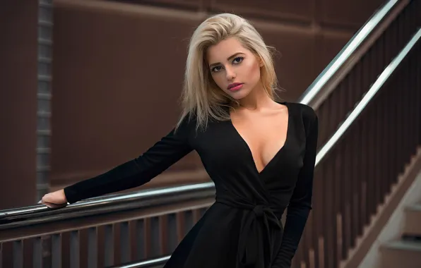 Look, pose, model, portrait, makeup, figure, dress, hairstyle