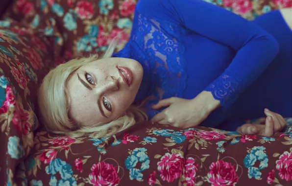 Picture look, face, model, hair