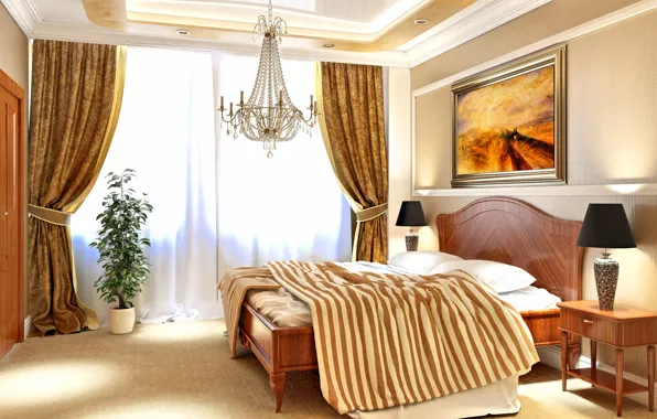Picture design, style, room, interior, bedroom