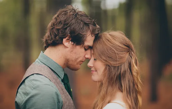 Girl, love, romance, tenderness, pair, guy, lovers, lovers