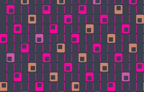 Background, squares, wallpaper, design, art, pattern