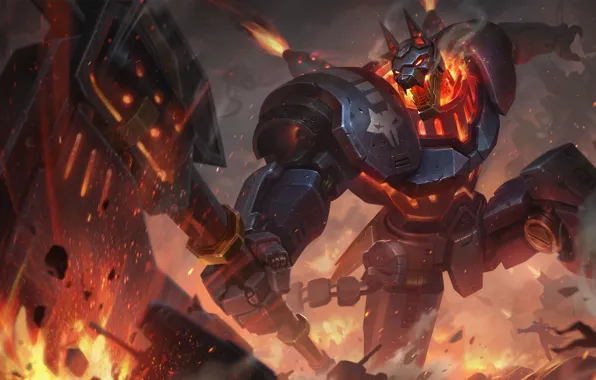 Fantasy, League of Legends, Riot Games, Viktor, Nasus, Vel'Koz, Hey Then