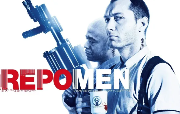 Weapons, cyberpunk, Jake, action, poster, Jude Law, Jude Law, Remy