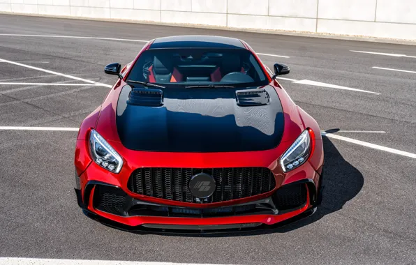 Mercedes-Benz, front view, AMG, 2018, Prior Design, GT S, PD700GTR