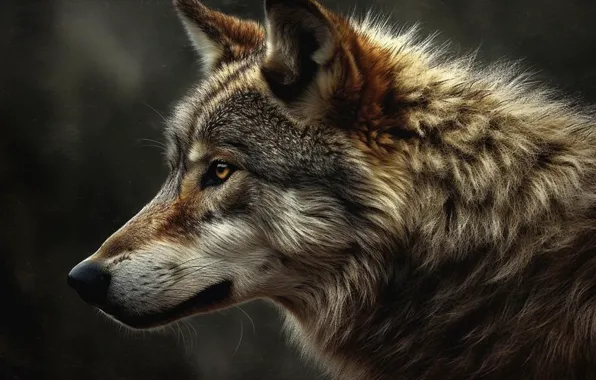 Picture nature, predator, animal, wolf, wildlife, portrait, portrait., Canis lupus. face