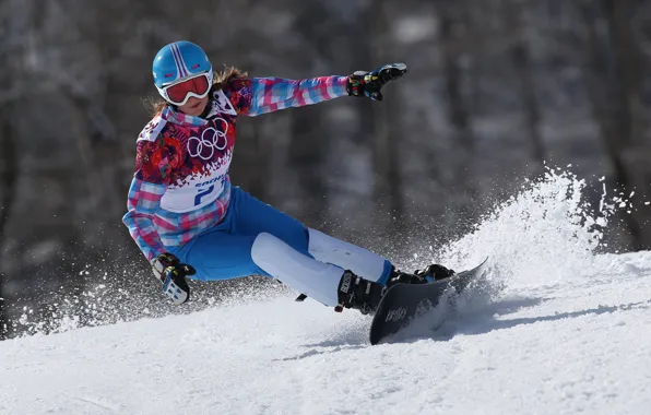Picture Russia, Sochi 2014, The XXII Winter Olympic Games, Alena Zavarzina, Snowboarding:parallel giant slalom