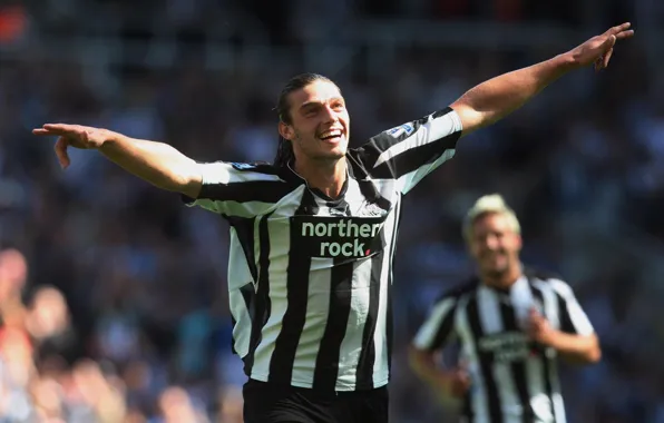 Picture football, Newcastle, Carroll