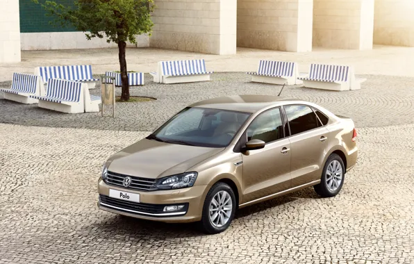Volkswagen, sedan, Volkswagen, Sedan, Polo, Polo, 2015, Type 6R