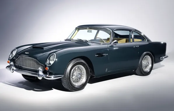 Picture retro, coupe, aston martin, db5