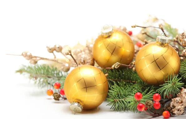 Balls, decoration, holiday, new year, Christmas, Christmas, New Year