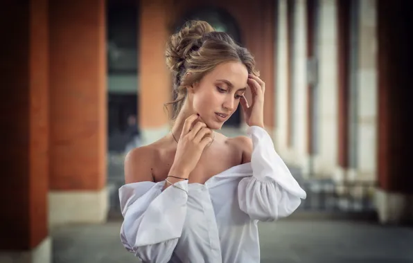Girl, portrait, Iryna