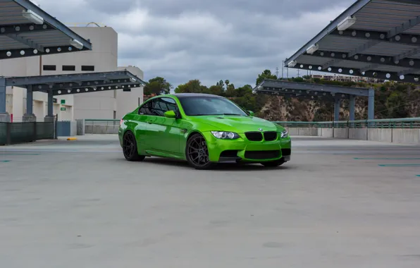 Clouds, Sky, E92, M3, Java green