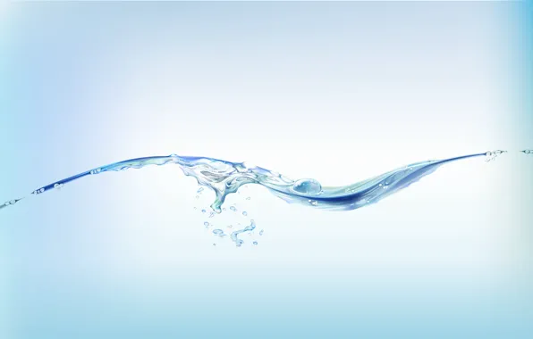 Water, squirt, bubble, water, aqua