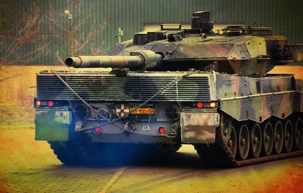 Picture Leopard 2A6, tank, Royal Netherlands Army