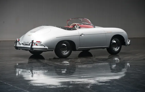 Porsche, retro cars, Speedster, by Reutter, 1958, sports car, Porsche 356A 1600, Porsche 356A 1600 …