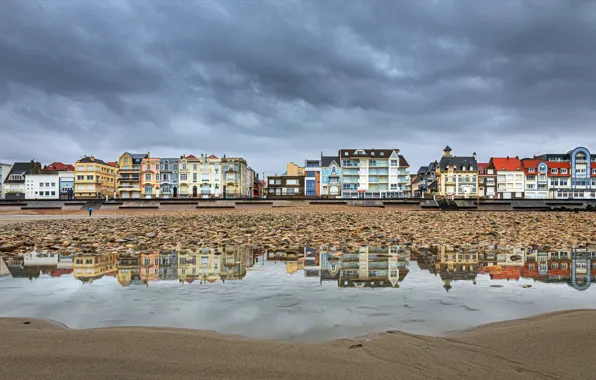 France, Landscapes of Sea, Opal coast, Wimereux