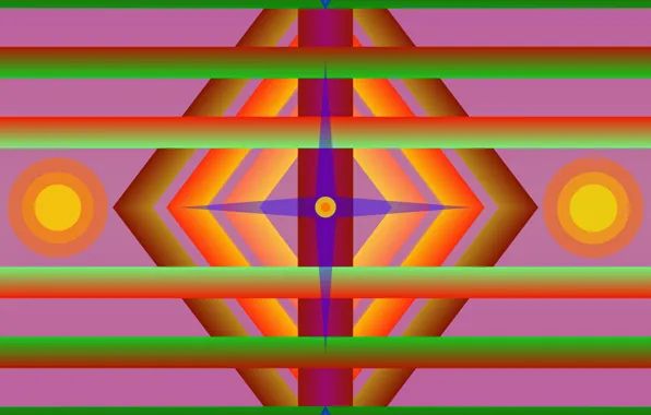 Color, table, Wallpaper, bright, figure, the desktop